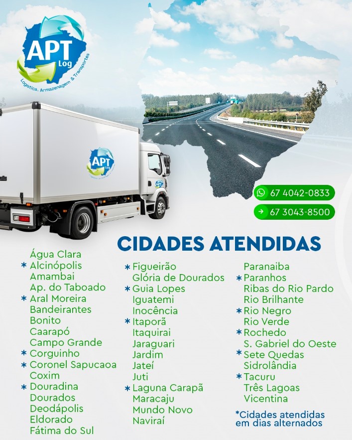 cidades-atendidas-aptlog-apt-logistica-transportadora-regional-ms-carga-frete-mato-grosso-do-sul